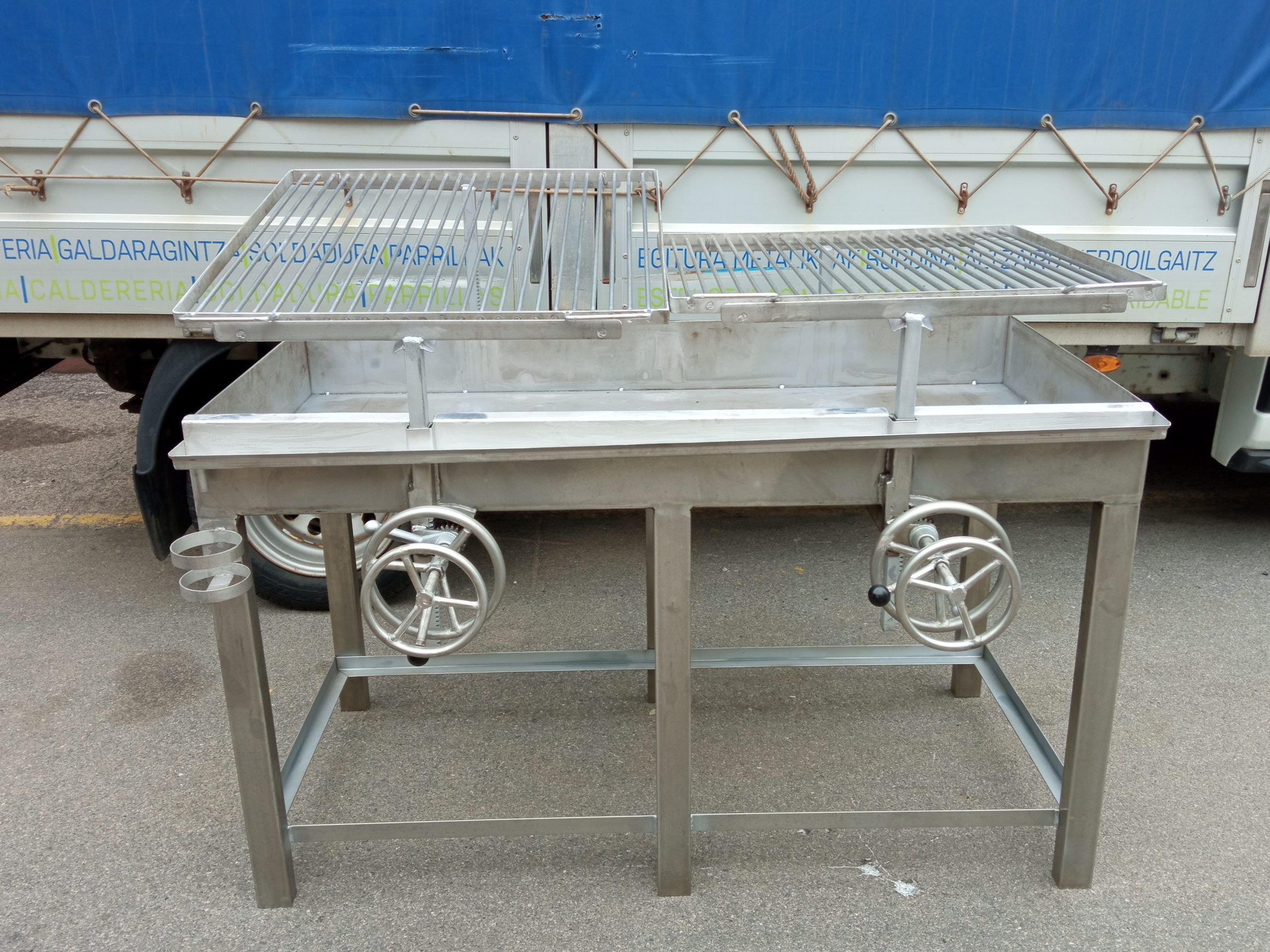 parrilla inox